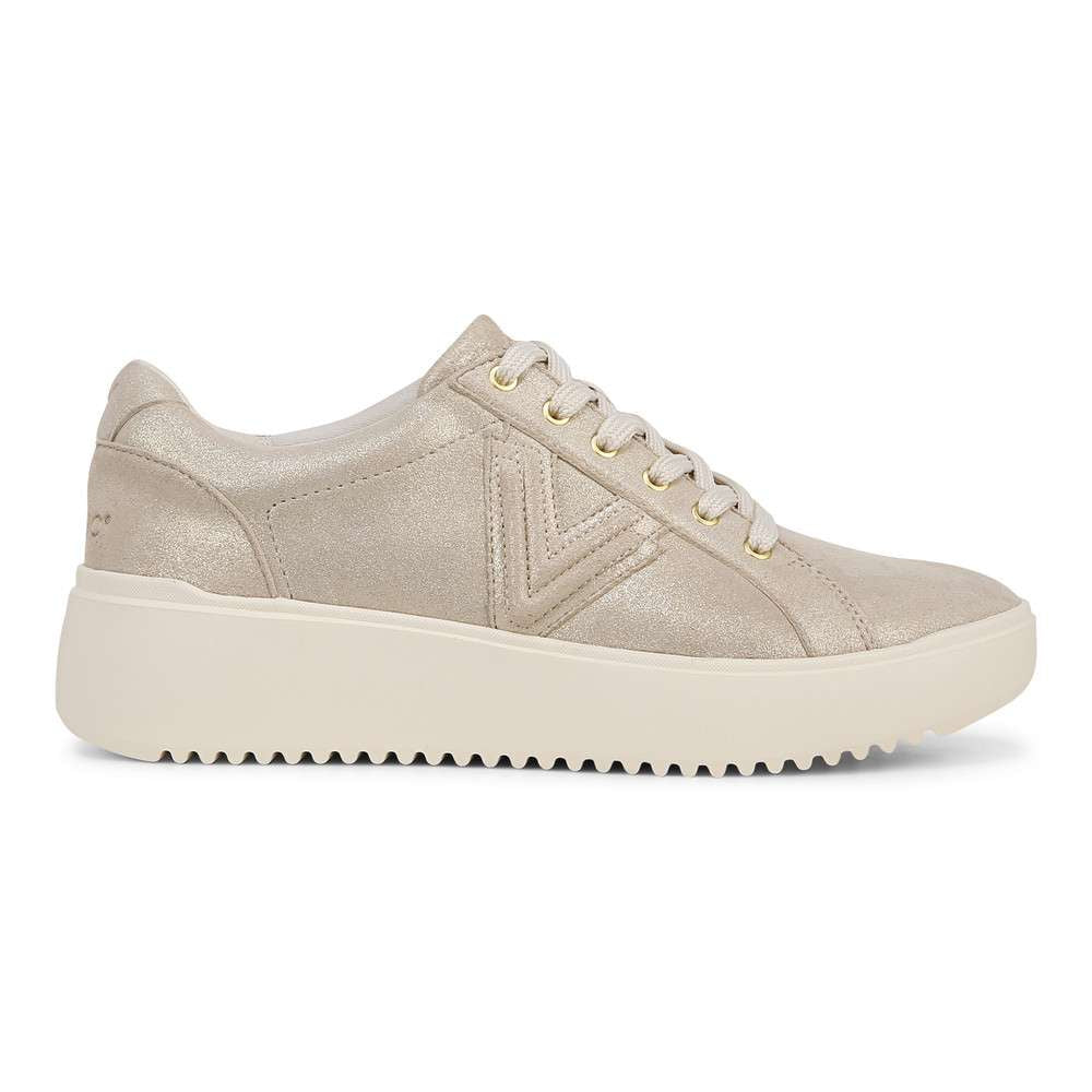 Kearny Lace-Up Casual Sneaker - Soft Gold - Image 2
