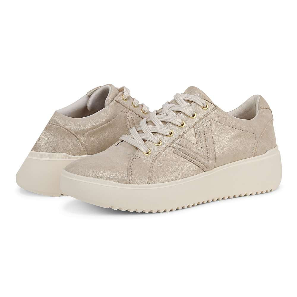 Kearny Lace-Up Casual Sneaker - Soft Gold - Image 8