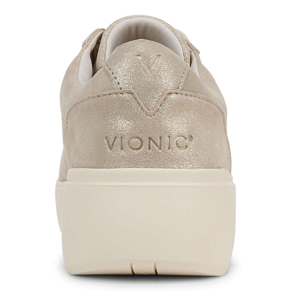 Kearny Lace-Up Casual Sneaker - Soft Gold - Image 9