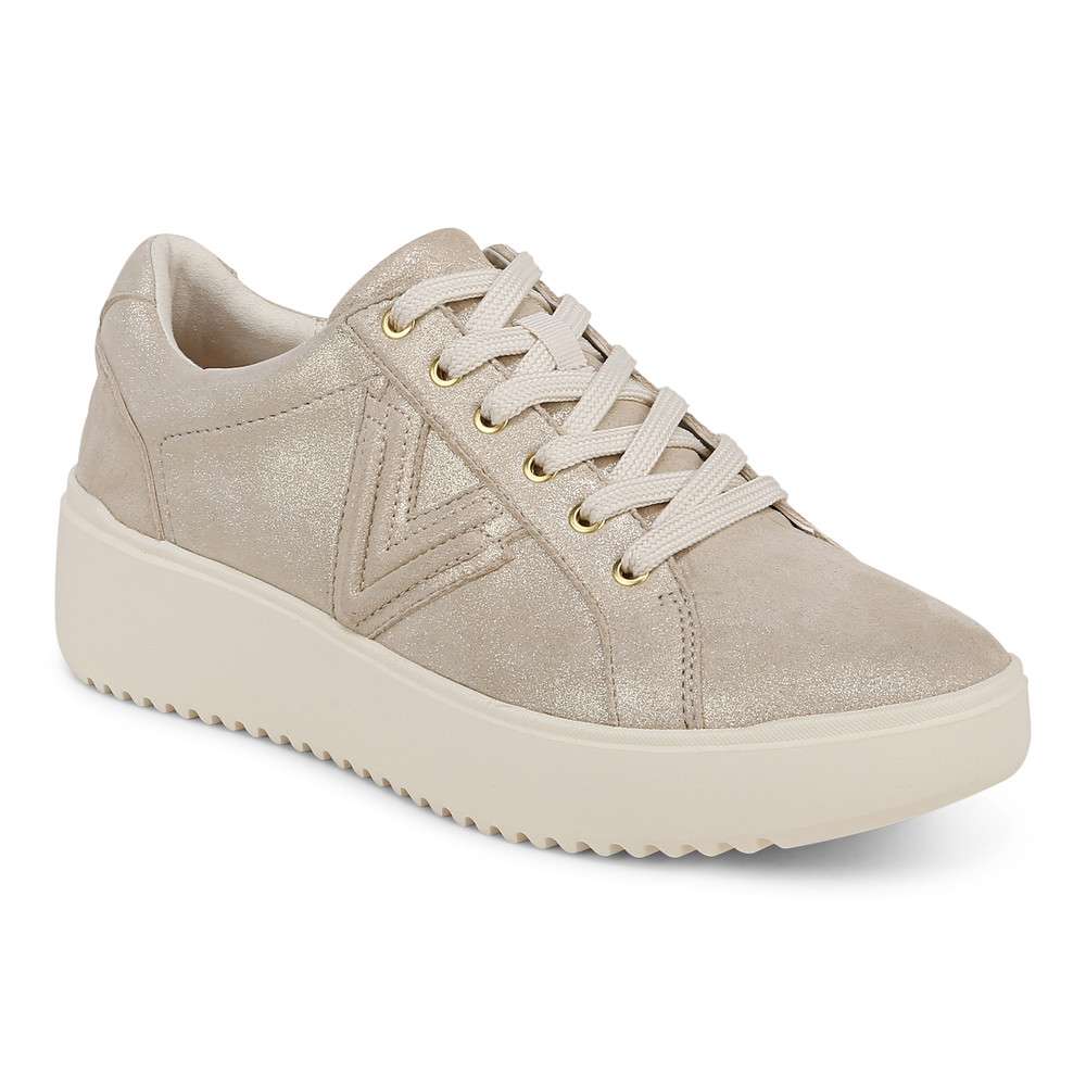 Kearny Lace-Up Casual Sneaker - Soft Gold - Image 12