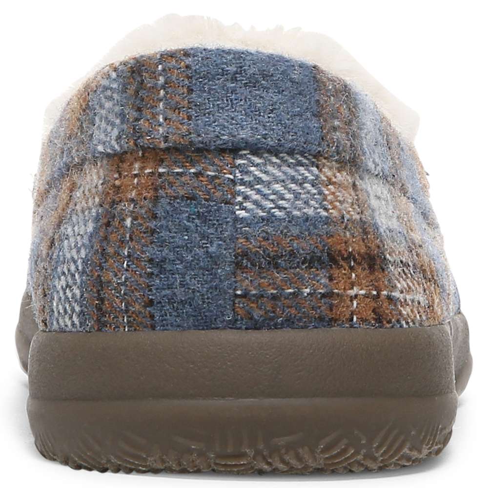 Lynez Slipper - Blue Plaid - Image 8