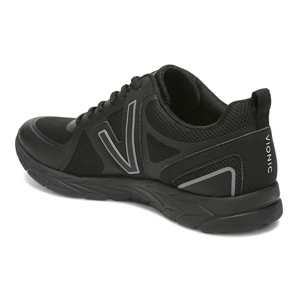 Miles II Sneaker - Black/Charcoal - Image 6