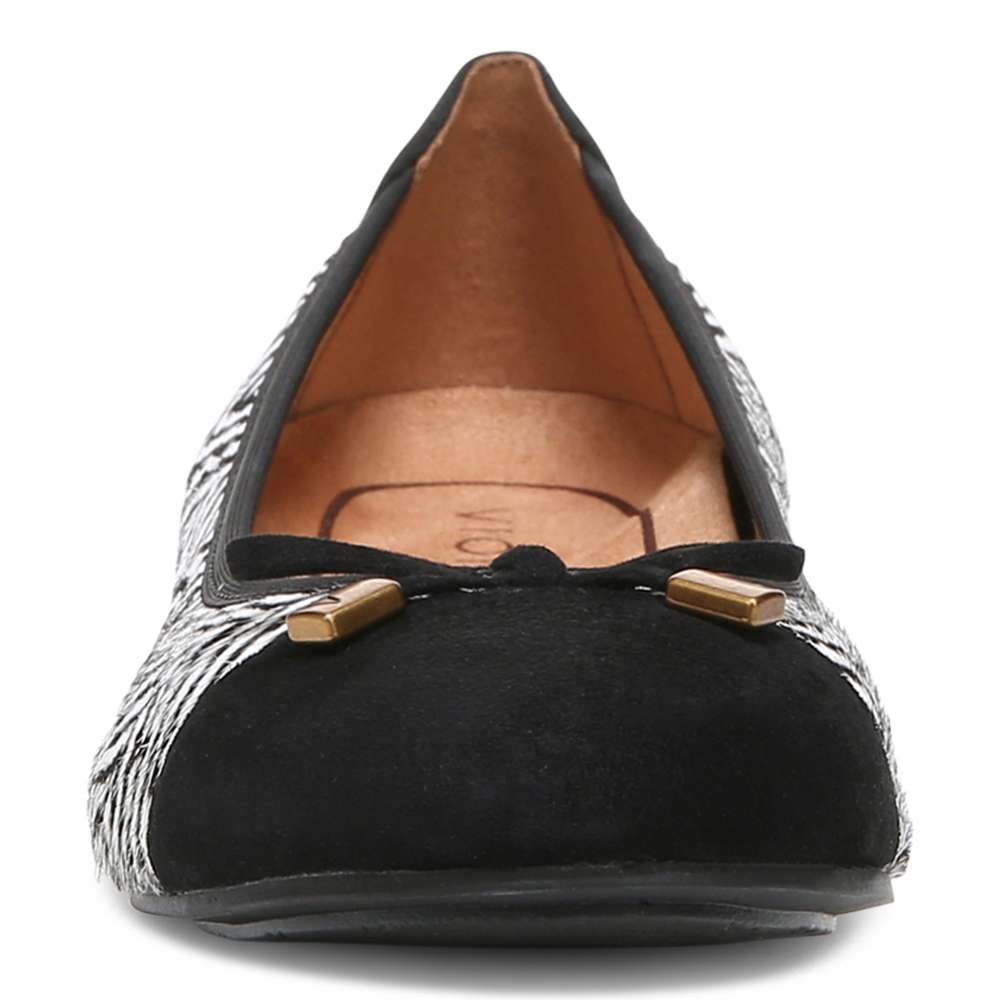 Minna Ballet Flat - Black/White - Image 5