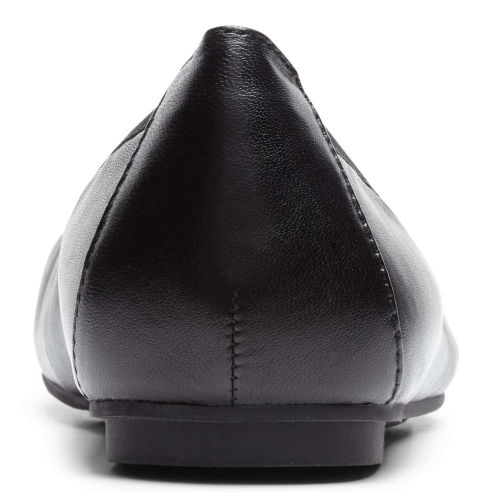 Minna Ballet Flat Classic - Black Lizard - Image 7