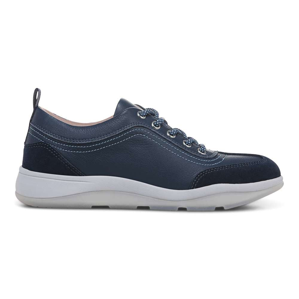 Nyla Lace-Up Casual Sneaker - Navy - Image 2