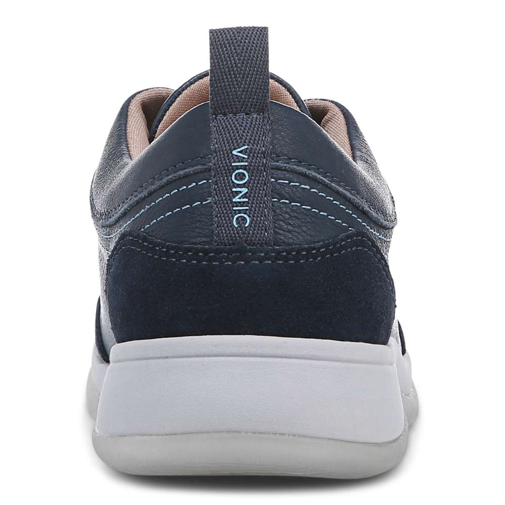 Nyla Lace-Up Casual Sneaker - Navy - Image 8