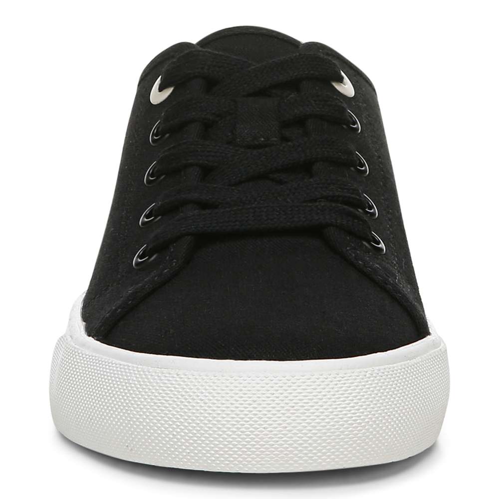 Oasis Lace-Up Casual Sneaker - Black Canvas - Image 5