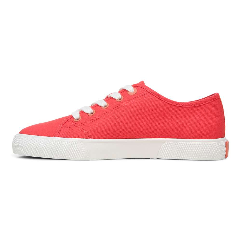 Oasis Lace-Up Casual Sneaker - Poppy Canvas - Image 3