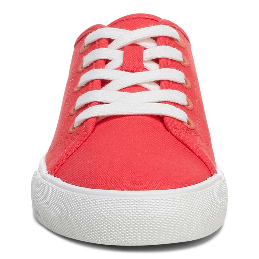 Oasis Lace-Up Casual Sneaker - Poppy Canvas - Image 5