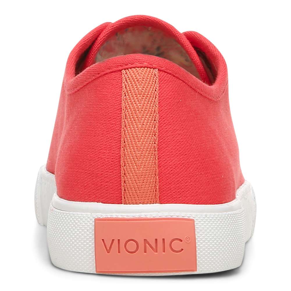 Oasis Lace-Up Casual Sneaker - Poppy Canvas - Image 7