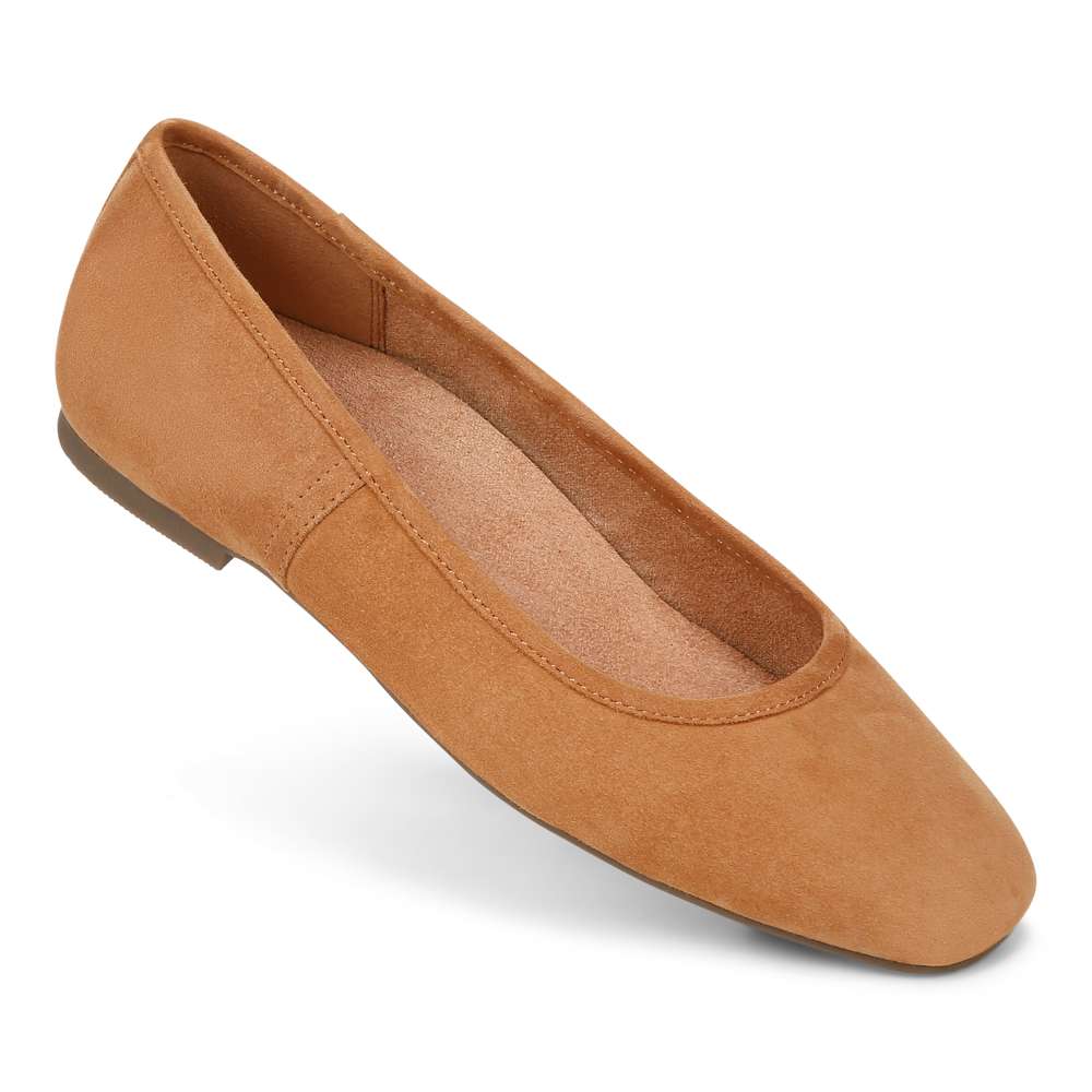 Orinda Ballet Flat - Camel - Image 6