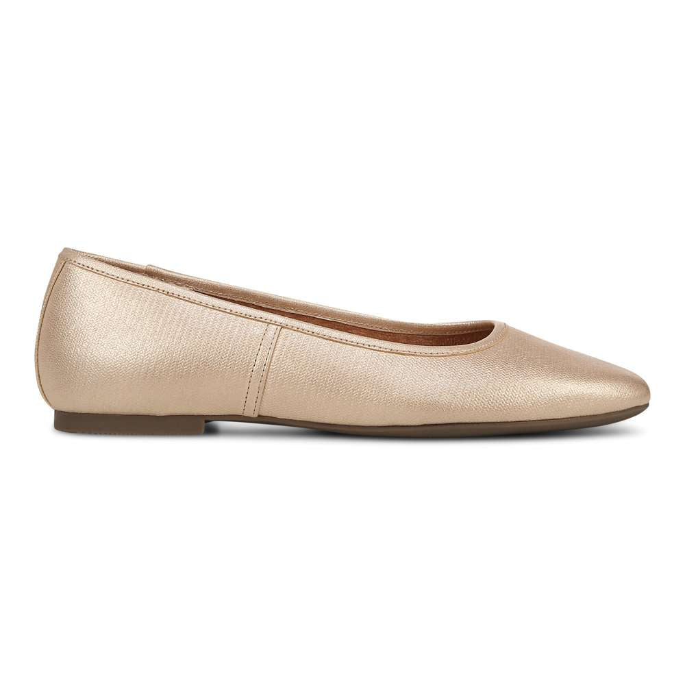 Orinda Ballet Flat - Gold - Image 2