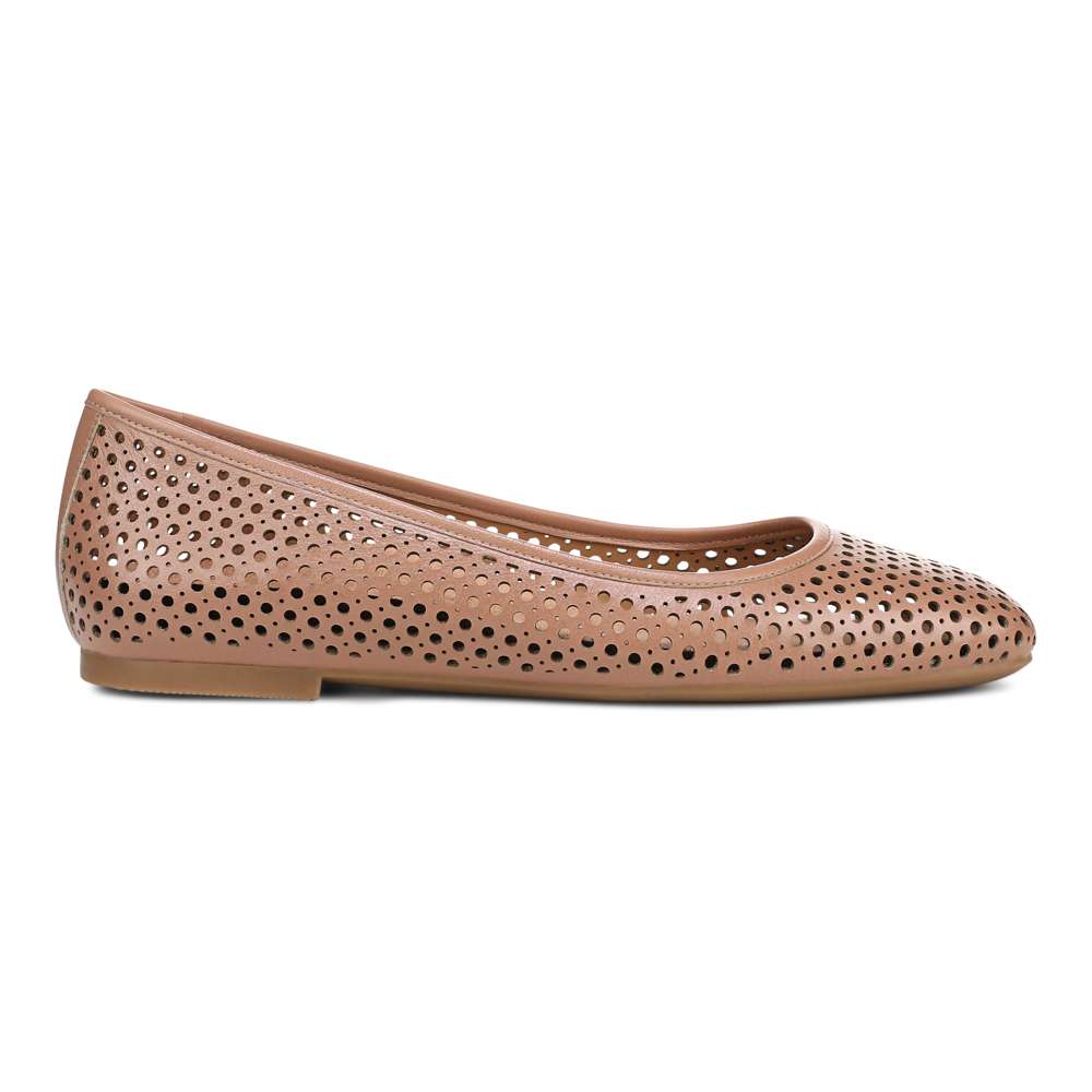Orinda Perf Ballet Flat - Mocha - Image 2