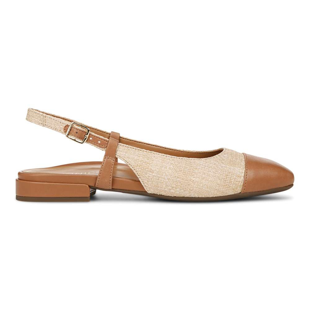 Petaluma Slingback Flat - Natural - Image 2