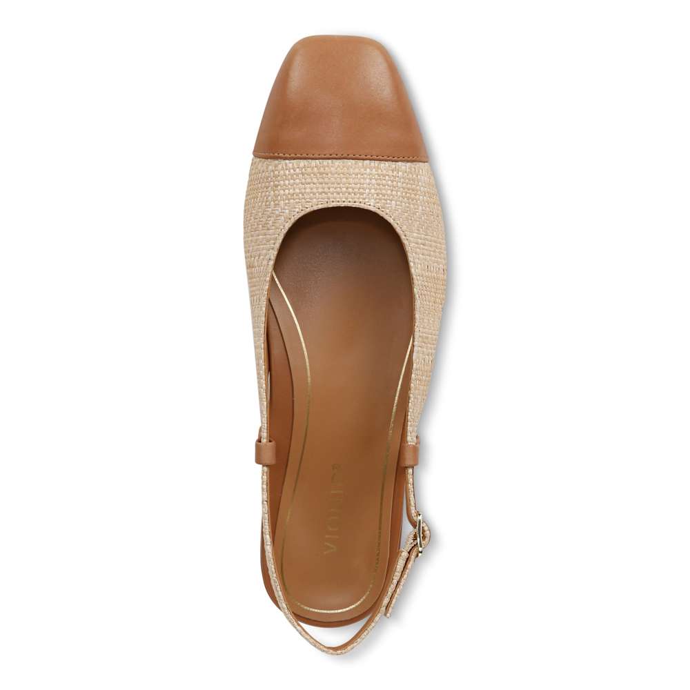 Petaluma Slingback Flat - Natural - Image 4