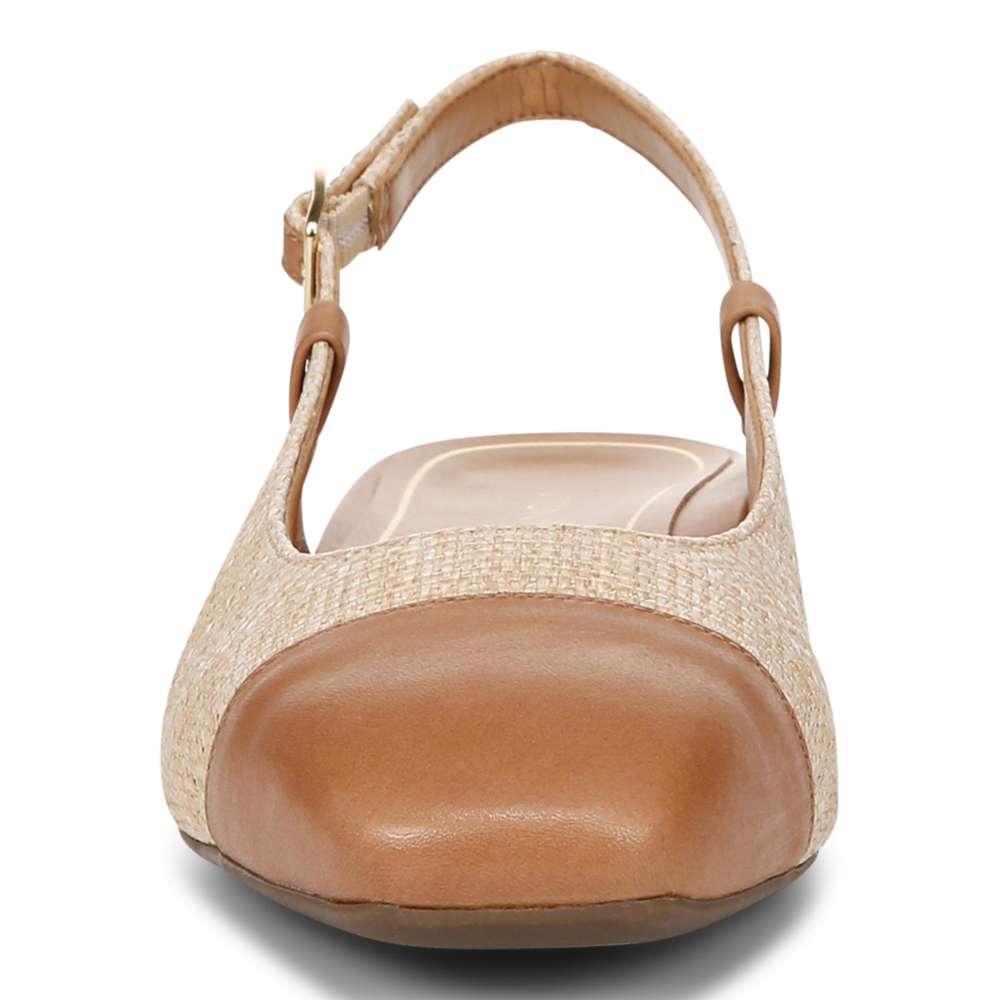 Petaluma Slingback Flat - Natural - Image 5