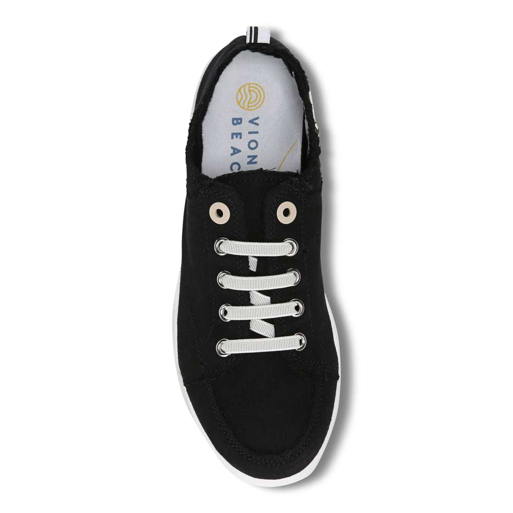 Pismo Casual Sneaker - Black Canvas - Image 4
