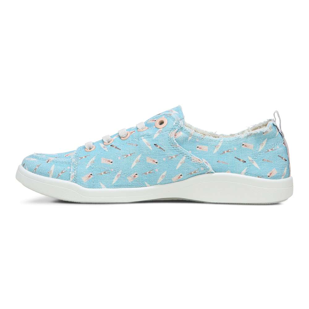 Pismo Casual Sneaker - Porcelain Blue Fun Sun - Image 3