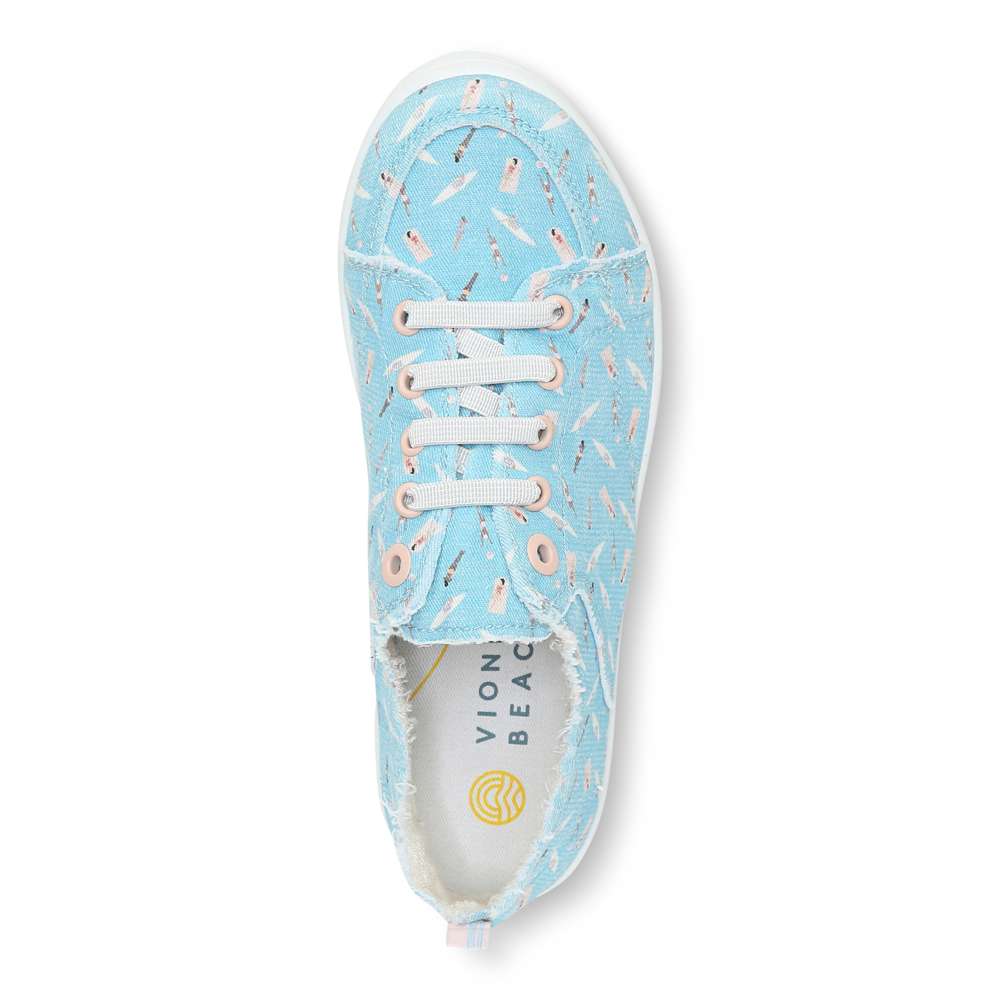 Pismo Casual Sneaker - Porcelain Blue Fun Sun - Image 4