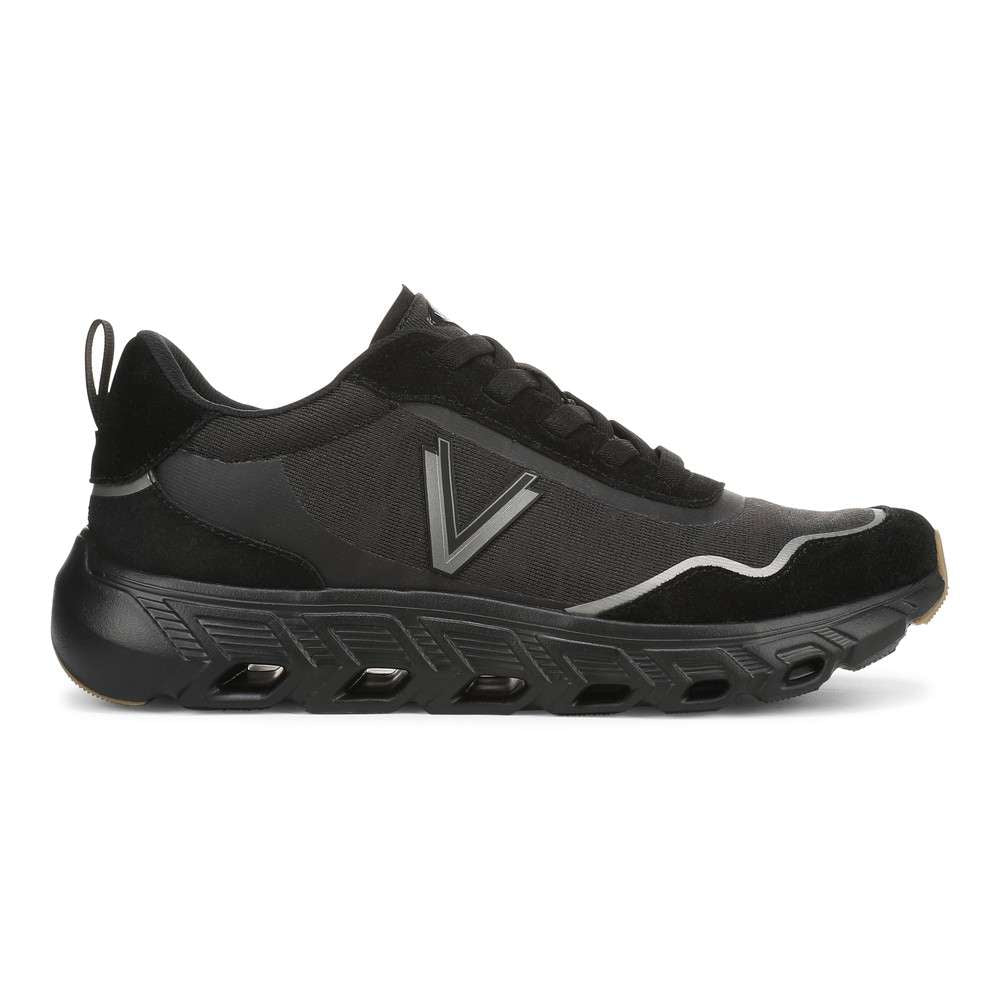 Presley Lace-Up Sneaker - Black - Image 2