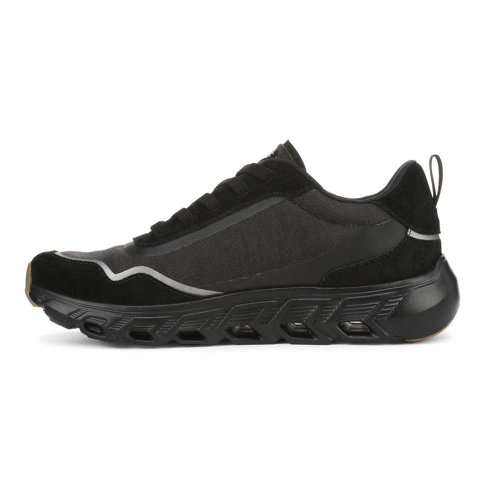Presley Lace-Up Sneaker - Black - Image 3