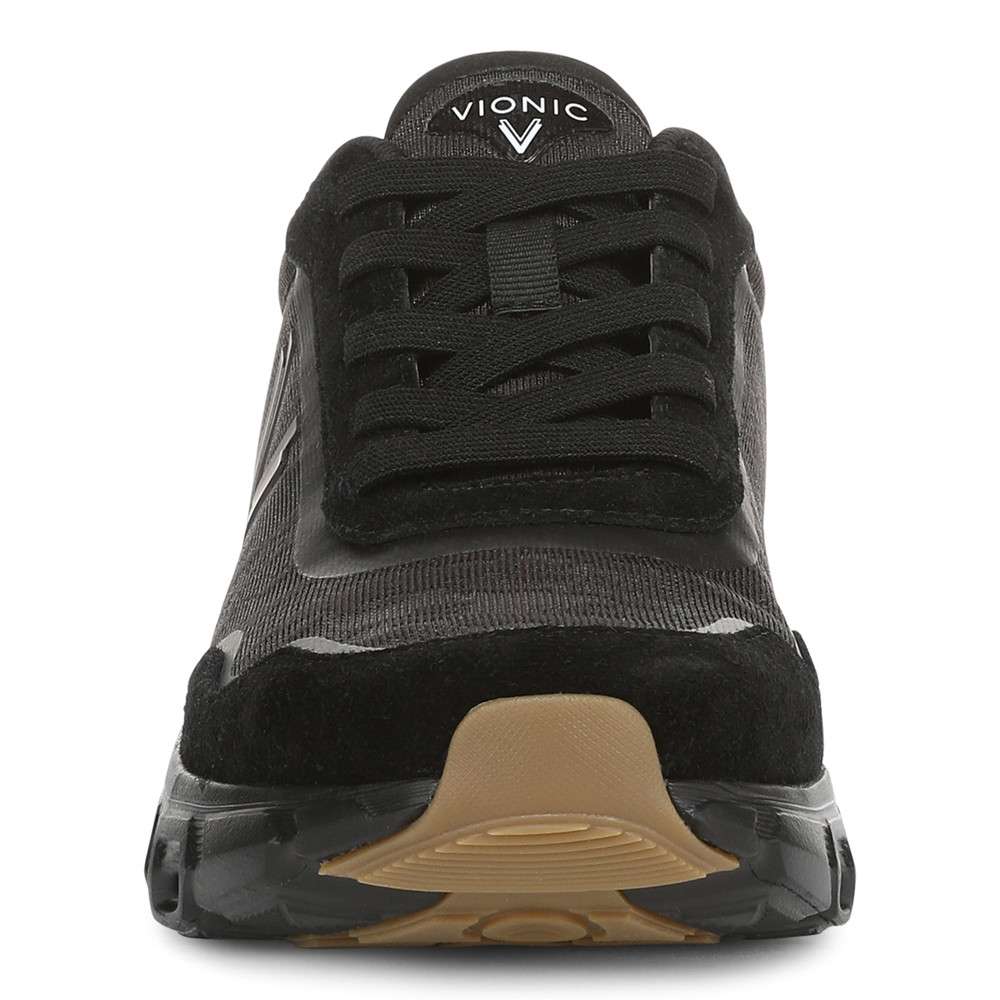 Presley Lace-Up Sneaker - Black - Image 5