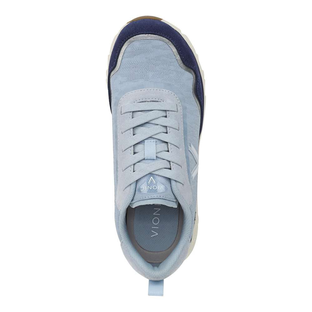 Presley Lace-Up Sneaker - Blue Mist - Image 4