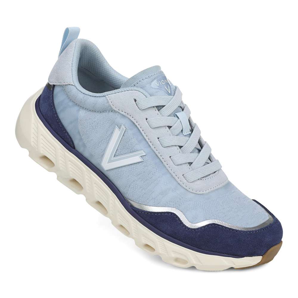 Presley Lace-Up Sneaker - Blue Mist - Image 6
