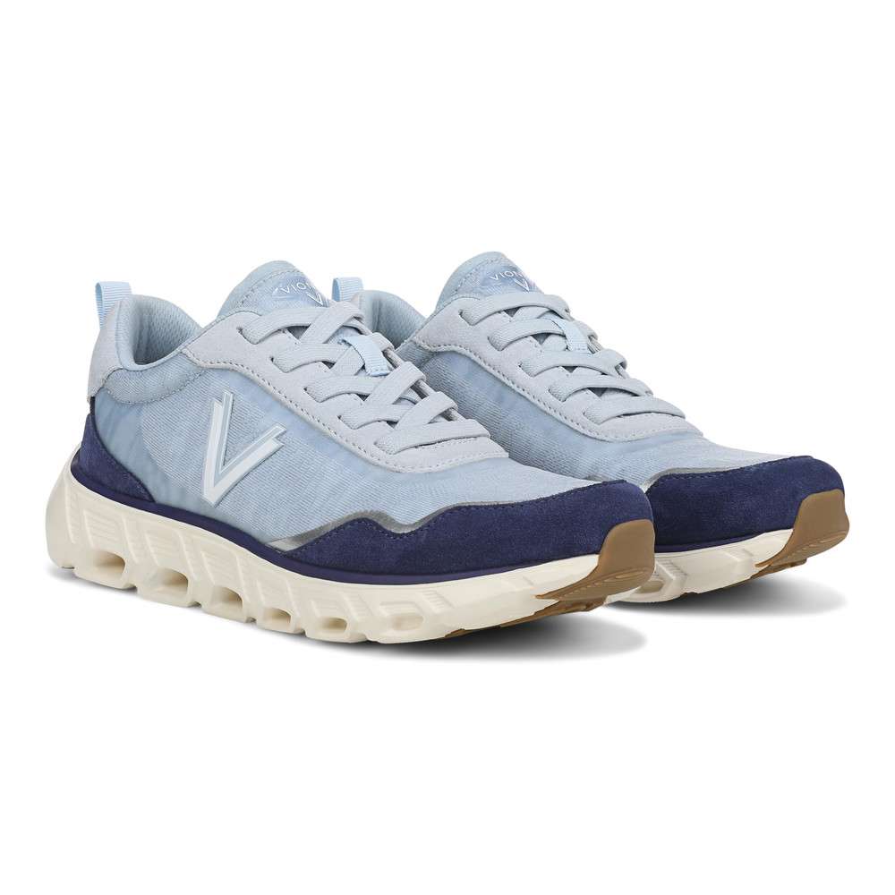 Presley Lace-Up Sneaker - Blue Mist - Image 8
