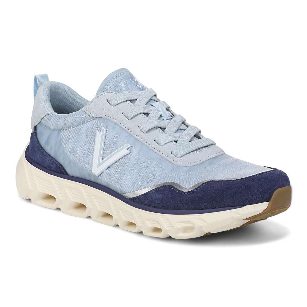 Presley Lace-Up Sneaker - Blue Mist - Image 13
