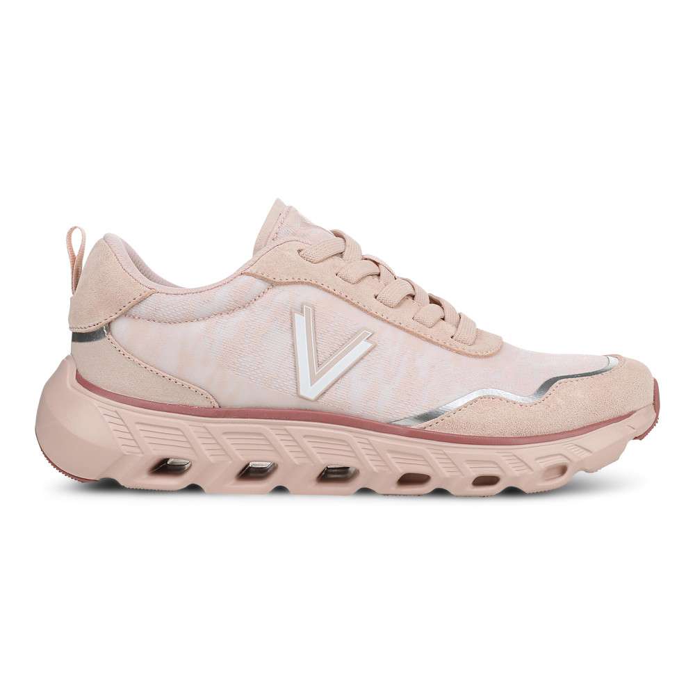 Presley Lace-Up Sneaker - Cameo Rose - Image 2
