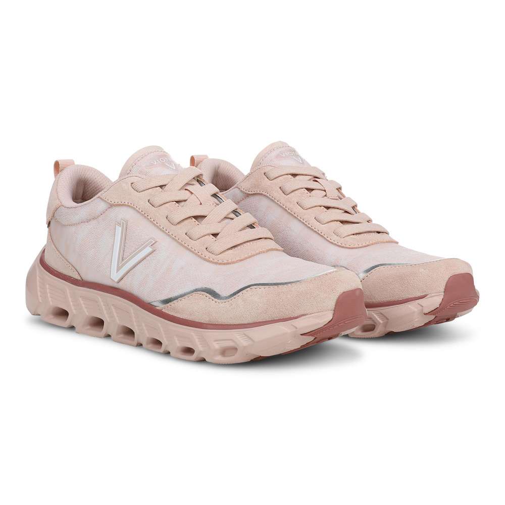 Presley Lace-Up Sneaker - Cameo Rose - Image 8