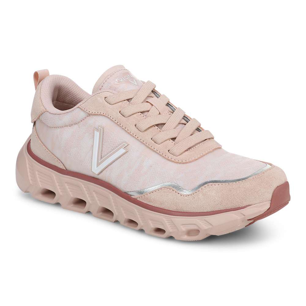 Presley Lace-Up Sneaker - Cameo Rose - Image 13