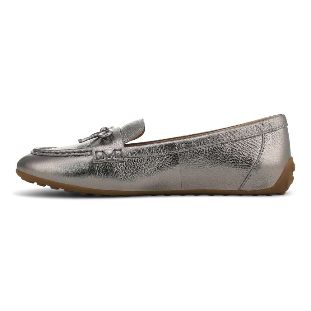 Taryn Casual Slip-On Loafer - Pewter - Image 3