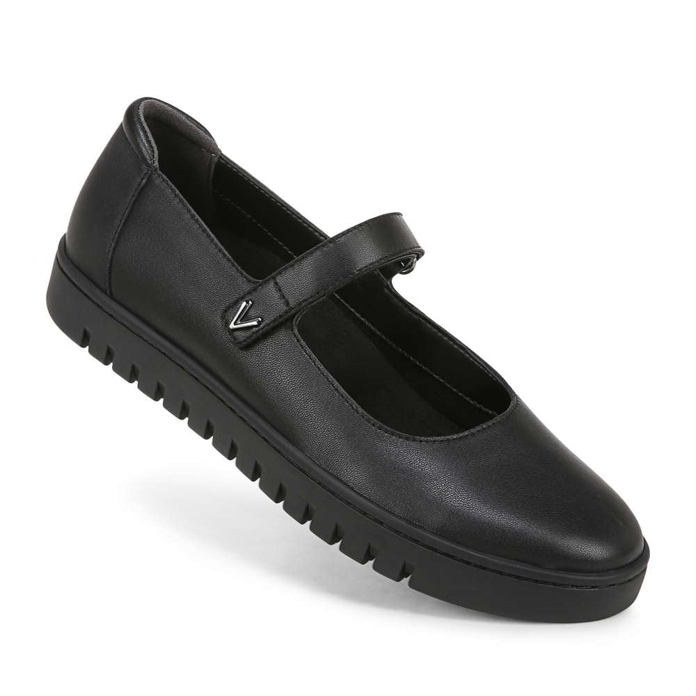 Uptown Mary-Jane - Black Leather - Image 6