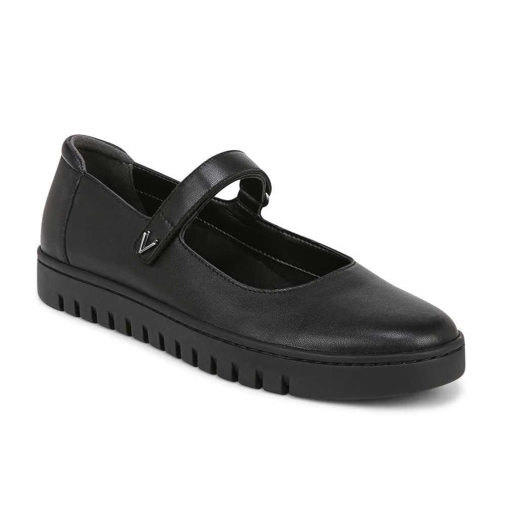 Uptown Mary-Jane - Black Leather - Image 15