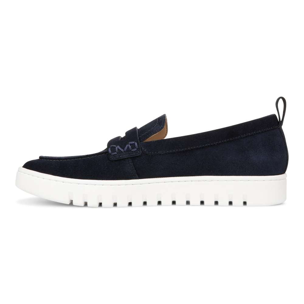 Uptown Loafer - Navy/White - Image 3
