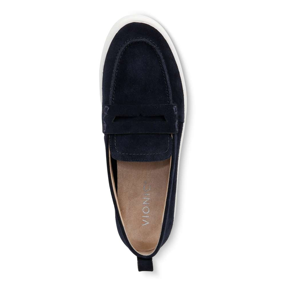 Uptown Loafer - Navy/White - Image 4