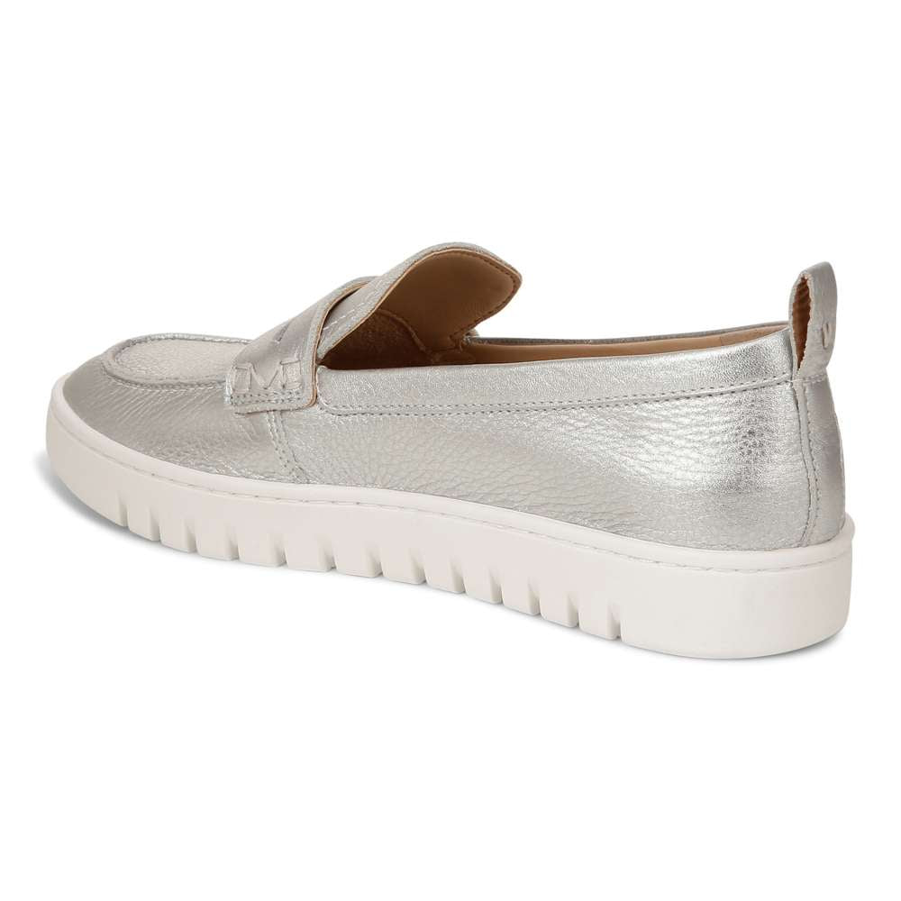 Uptown Loafer - Silver Leather - Image 6