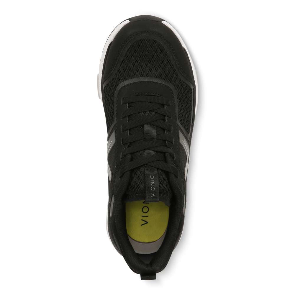 Walk Strider Sneaker - Black/Charcoal - Image 4