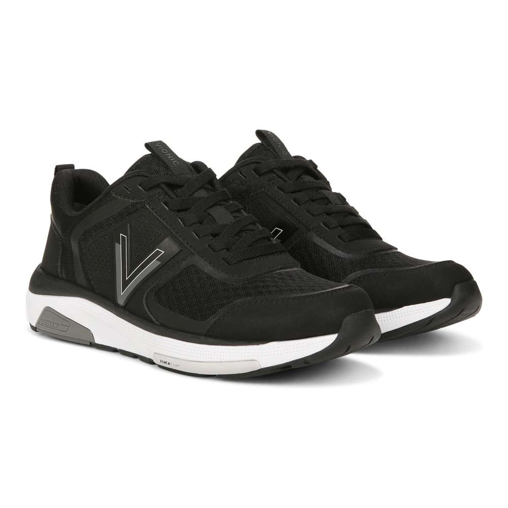 Walk Strider Sneaker - Black/Charcoal - Image 8