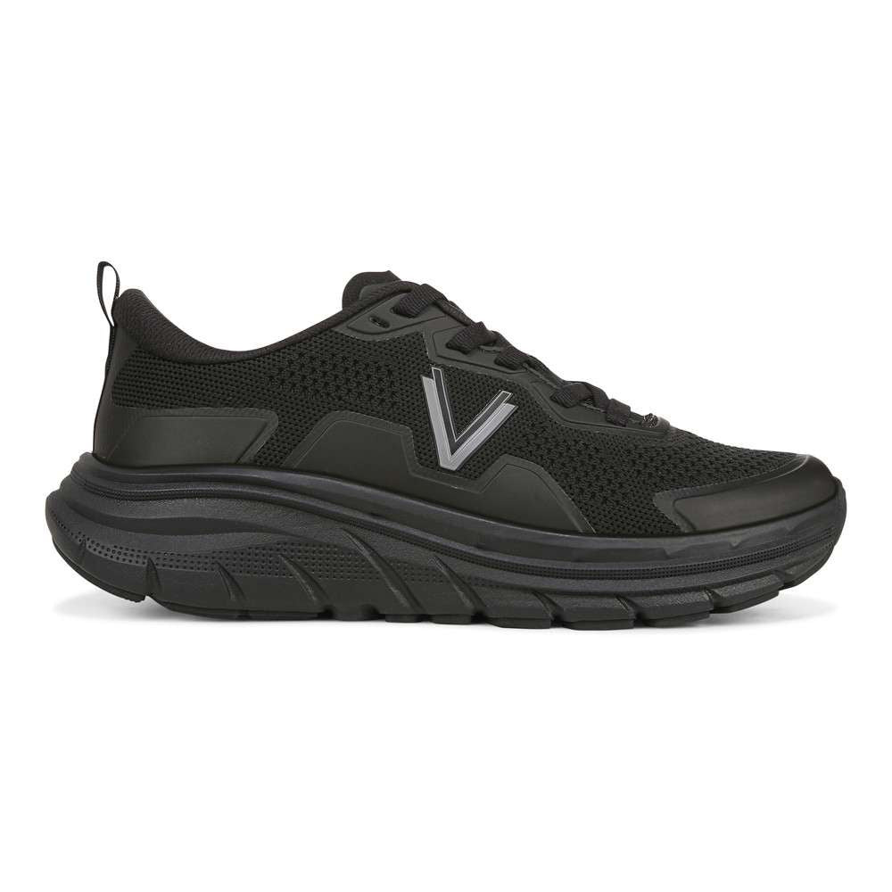 Walk Max Lace-Up Sneaker - Black - Image 2