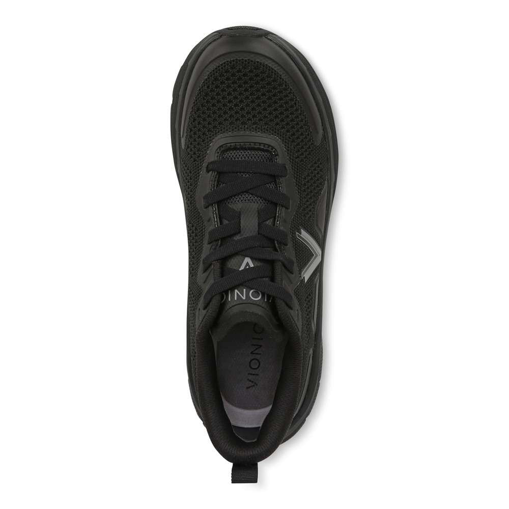 Walk Max Lace-Up Sneaker - Black - Image 4
