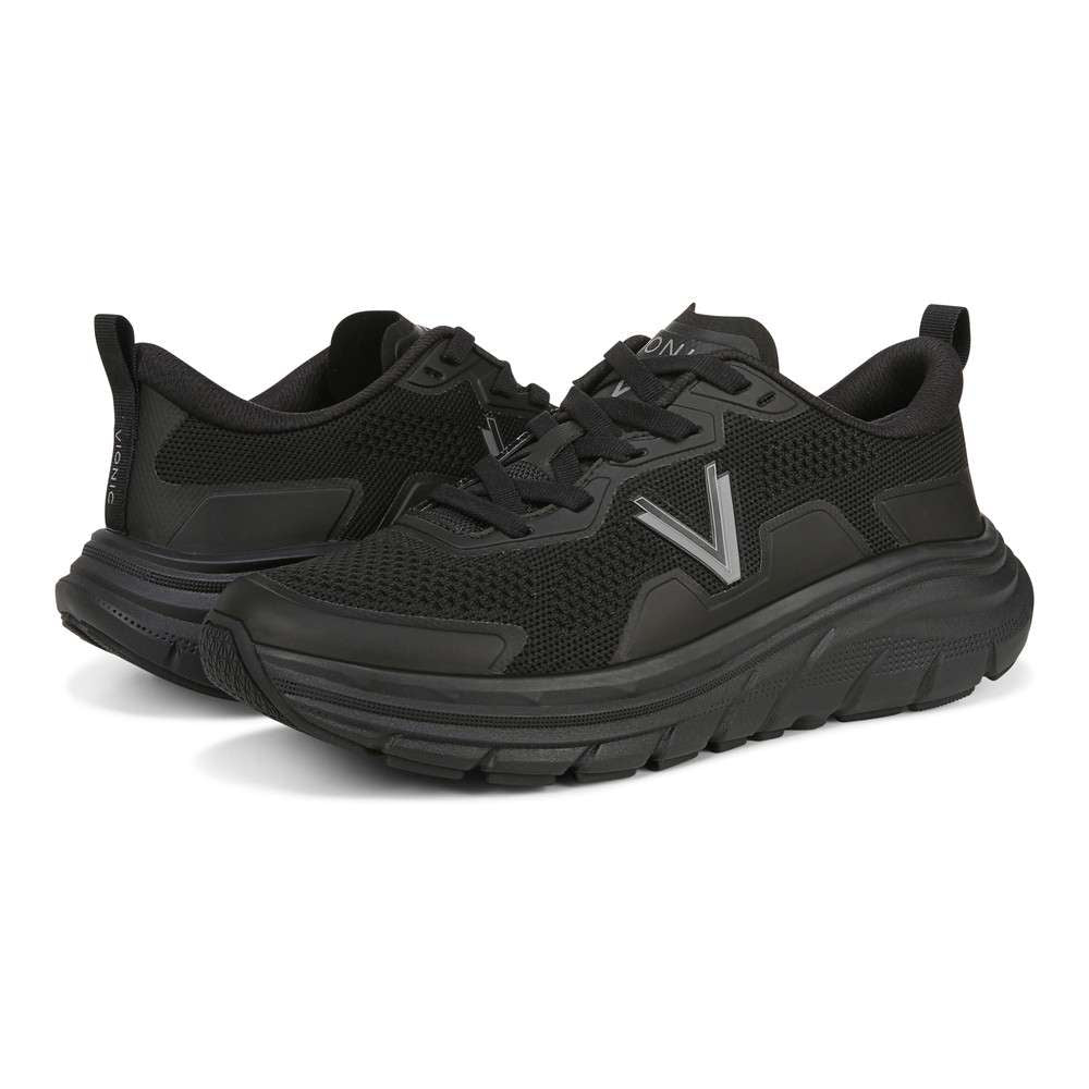 Walk Max Lace-Up Sneaker - Black - Image 8