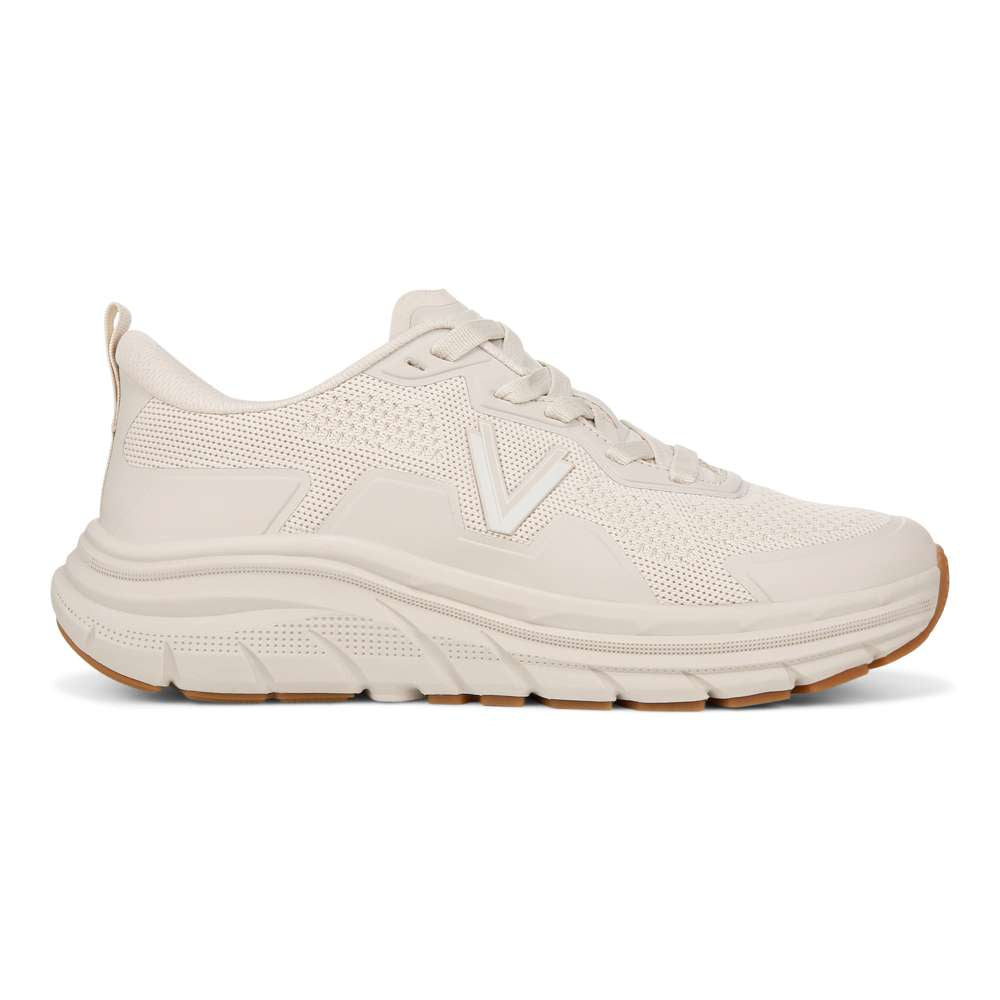 Walk Max Lace-Up Sneaker - Cream - Image 2