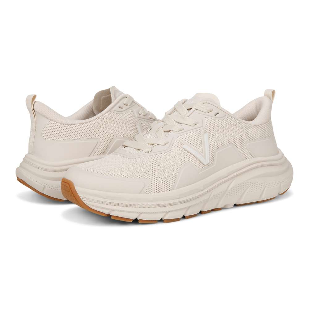 Walk Max Lace-Up Sneaker - Cream - Image 9