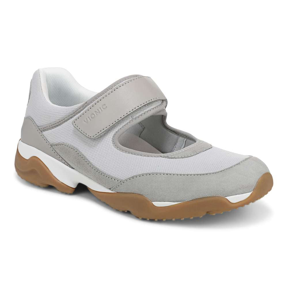 Walk Slim Giselle Mary-Jane - Vapor Grey/Silver - Image 11