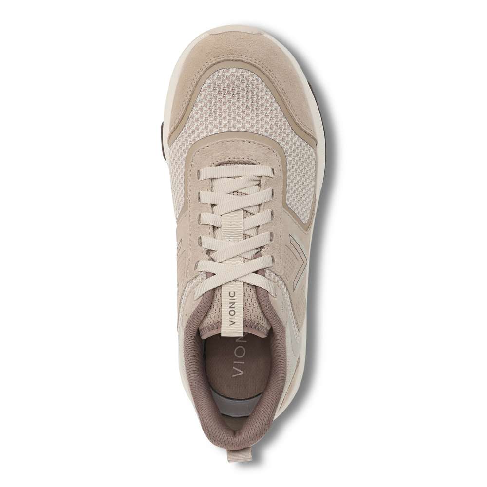 Walk Strider Knit Mesh Sneaker - Beige - Image 4