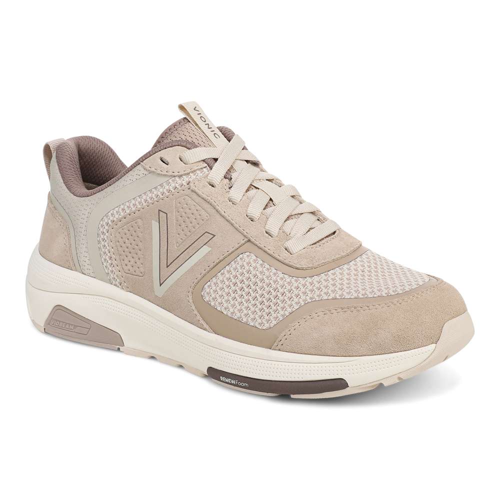Walk Strider Knit Mesh Sneaker - Beige - Image 10