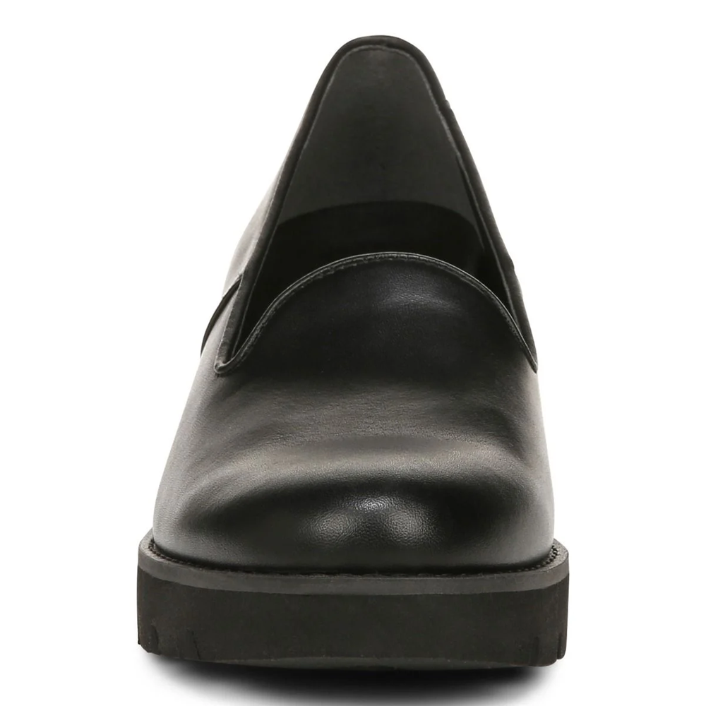 Willa Wedge - Black Leather - Image 4